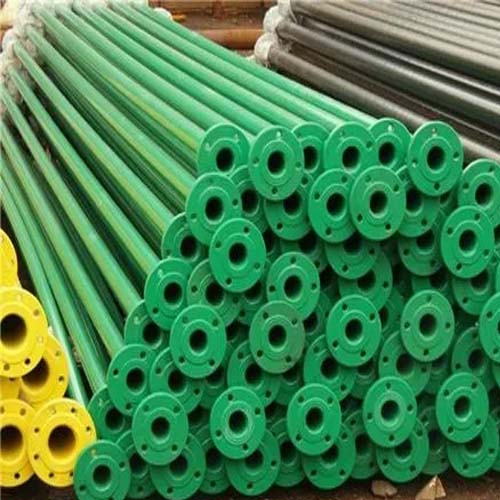 锡林郭勒盟涂塑钢管施工案例